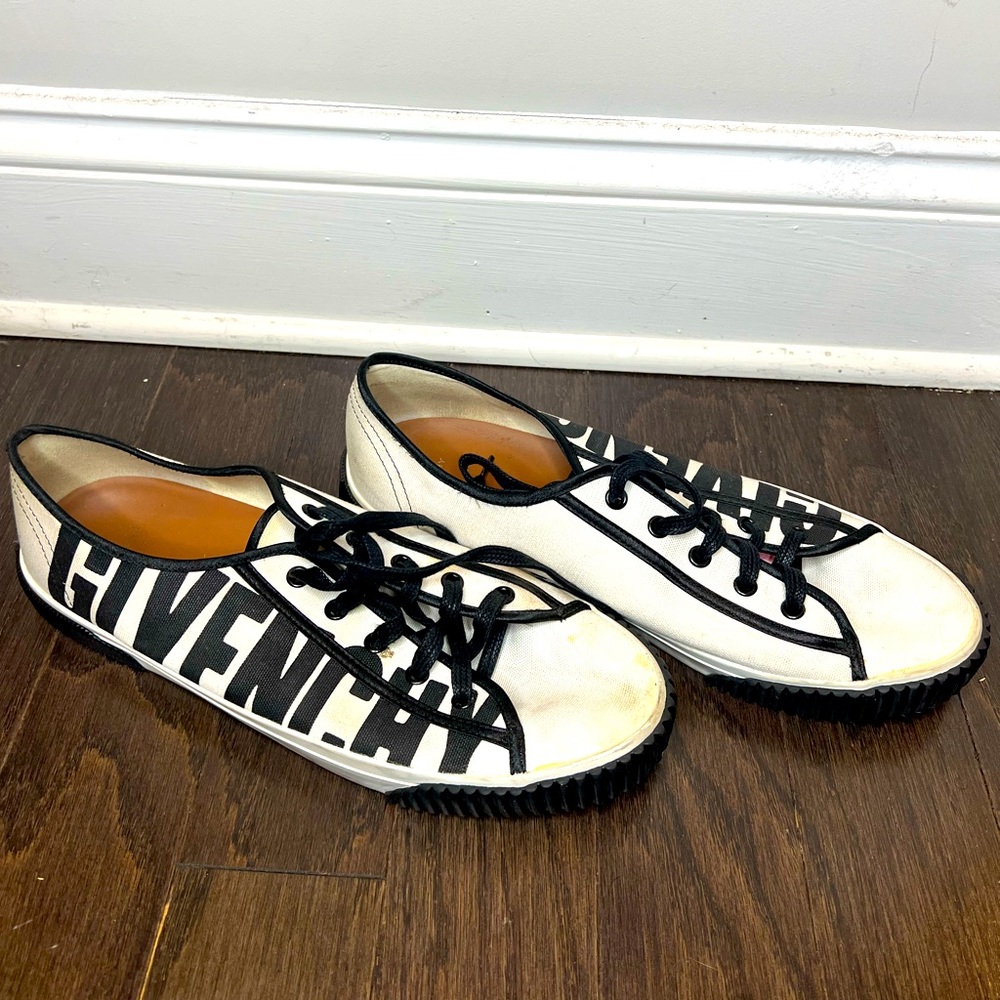 White and black Givenchy sneakers